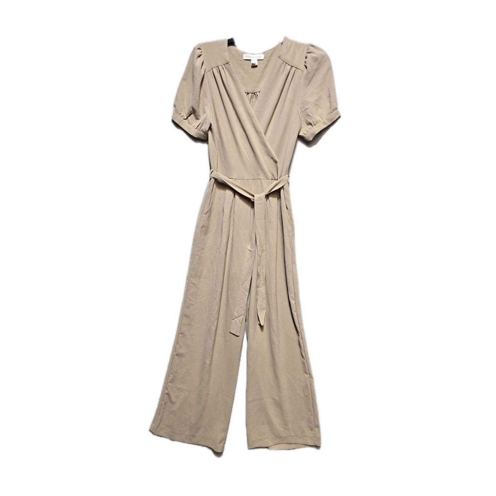 Monteau Women's  Beige  Jumper  Romper Small‎ Beige
